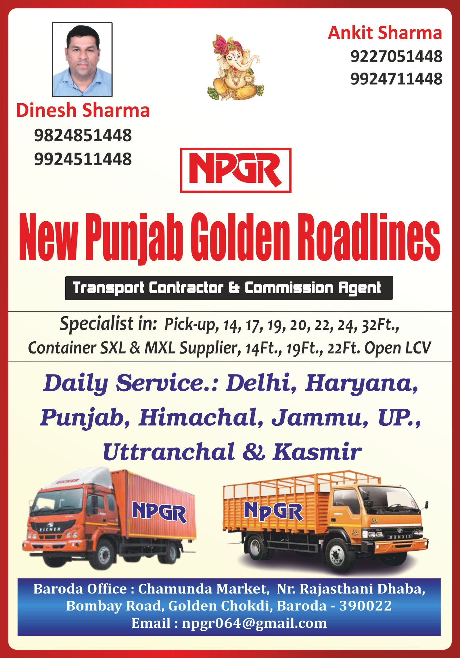 New Punjab Golden Roadlines