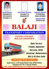 Balaji Transport Corp.
